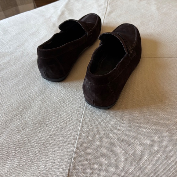 Bruno Magli Brown Suede Loafers - Size 11 - Excellent Condition main image 4